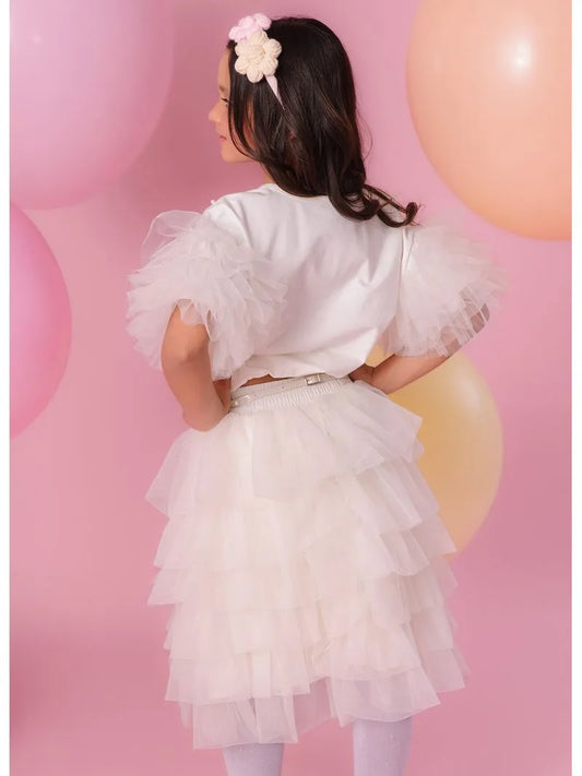 Saia Short Mini babados - Pituchinhus