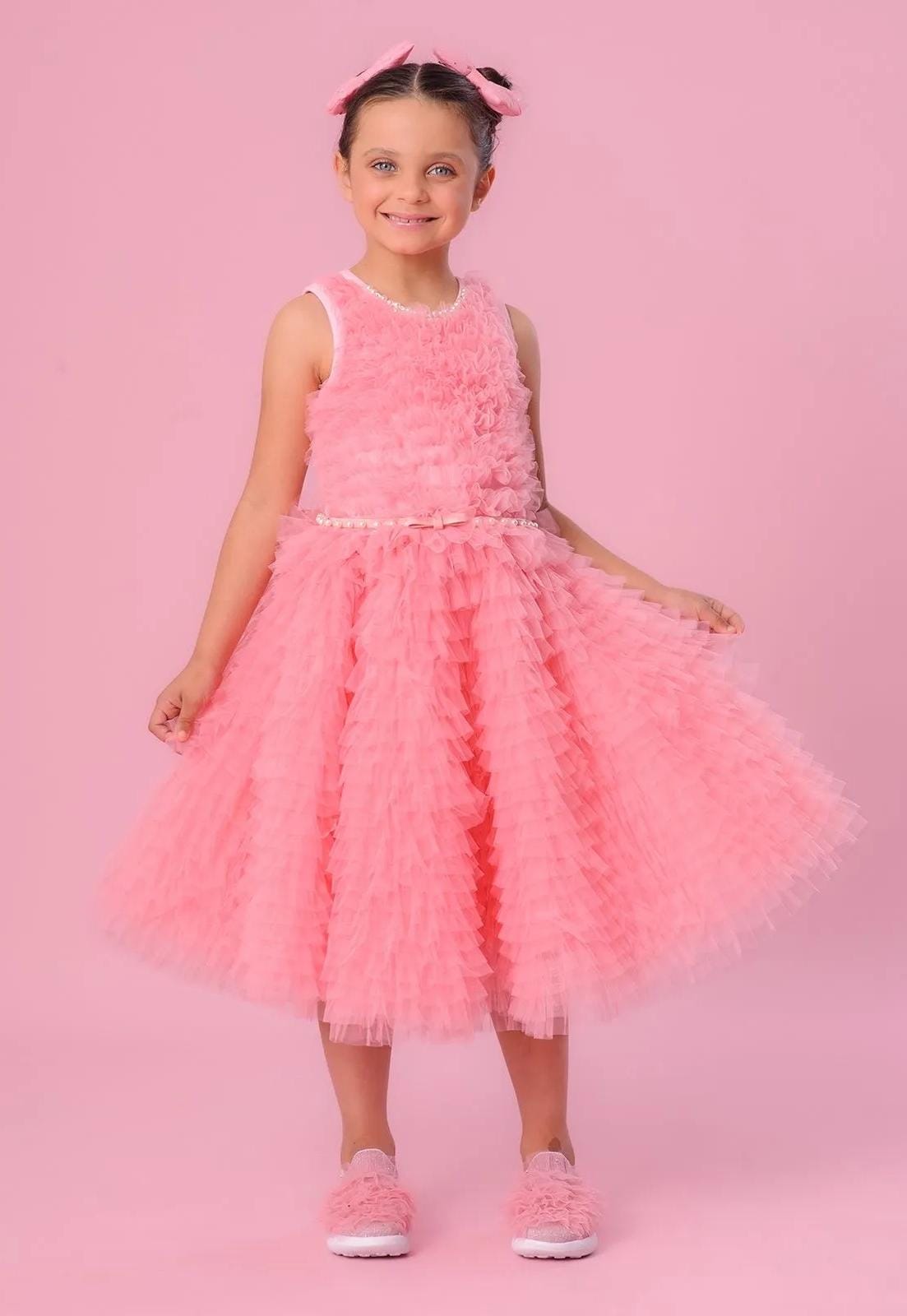Vestido Frufru Tule - Pituchinhus