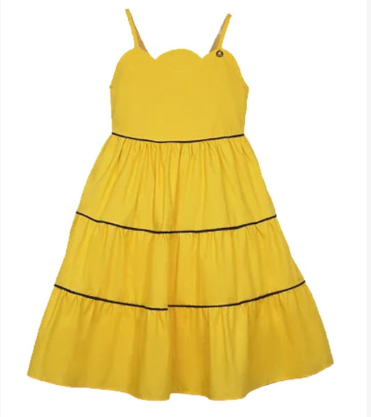VESTIDO GALLES AMARELO