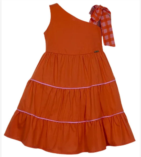 VESTIDO GALLES LARANJA
