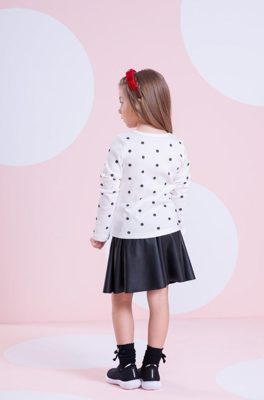 Saia Short Evasê Courino