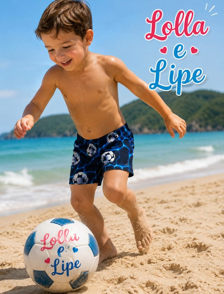 Sunga Kids Thulio Estampa Futebol