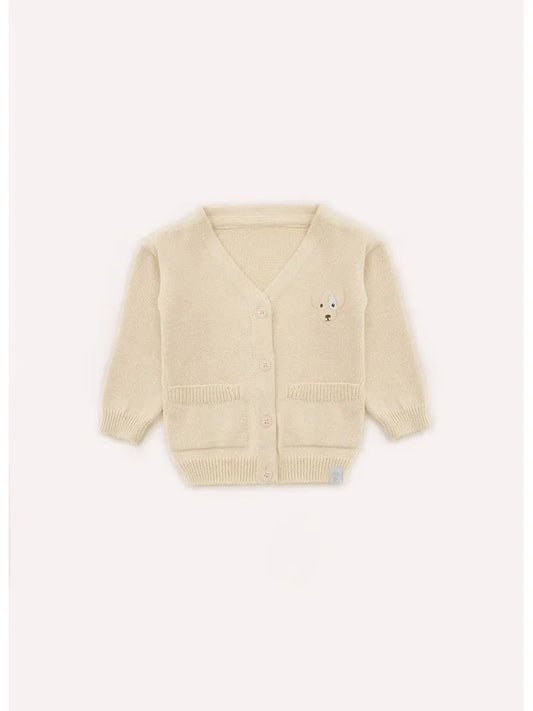 Casaco Tricot Patche Cachorrinho - Pituchinhus