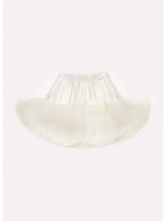 Saia Short Tule Babado Frufru - PITUCHINHUS