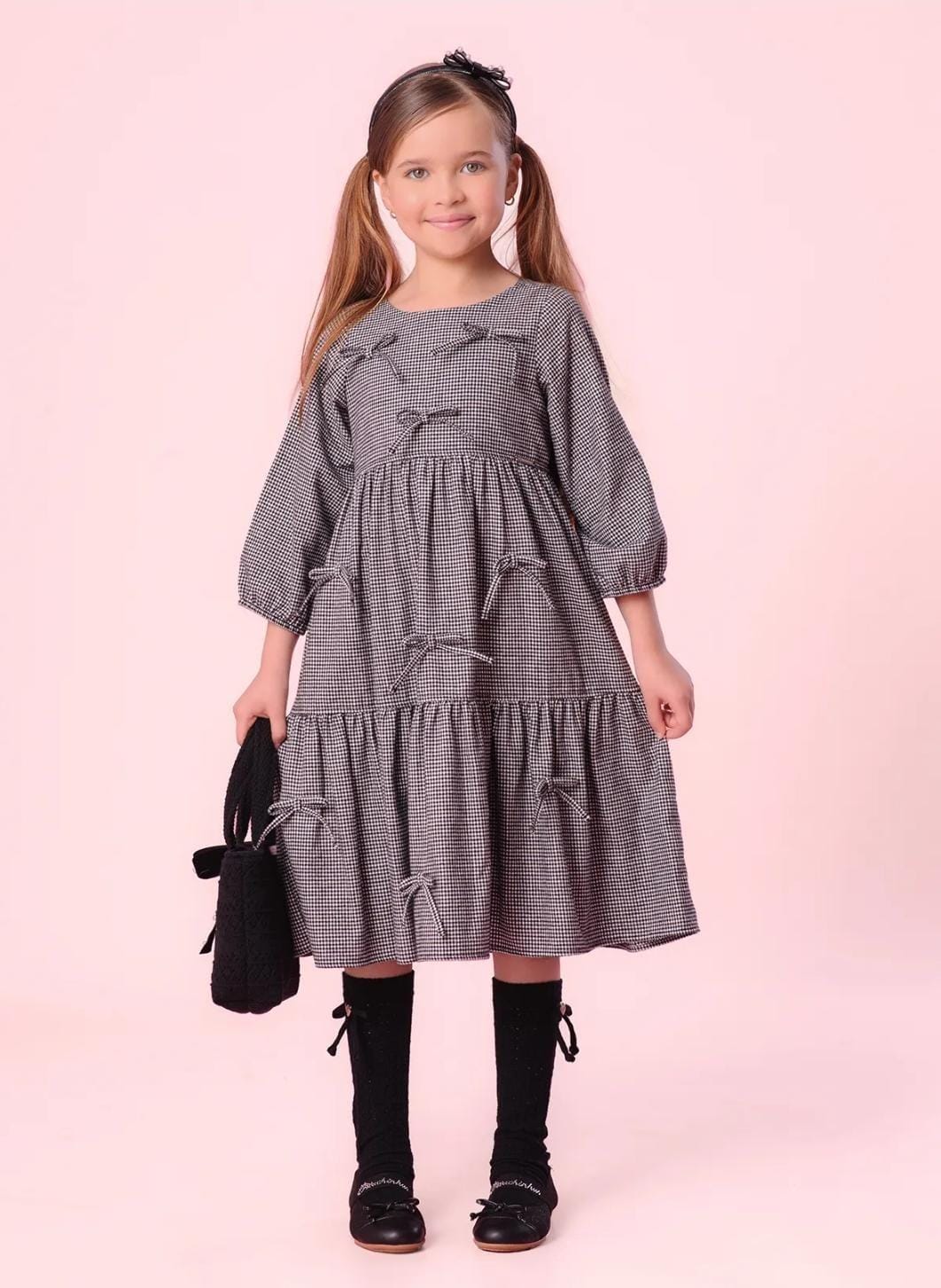 Vestido Babado Flanela - Pituchinhus