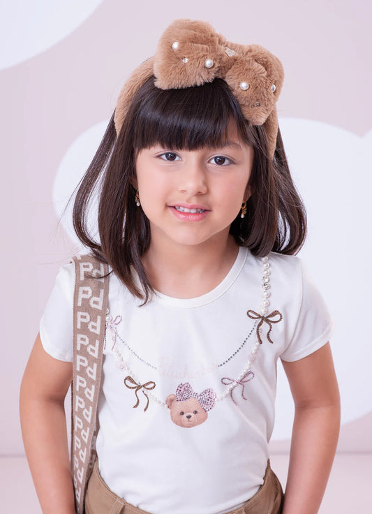 Blusa Cotton Colar Bordado
