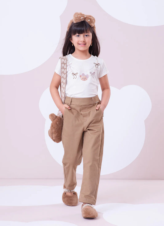 Blusa Cotton Colar Bordado