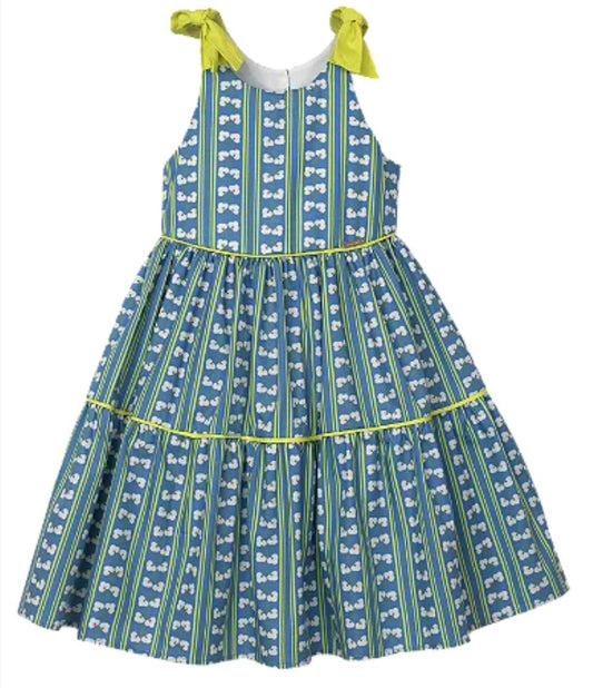 VESTIDO ESTAMPA FLOR DE ALGODÃO