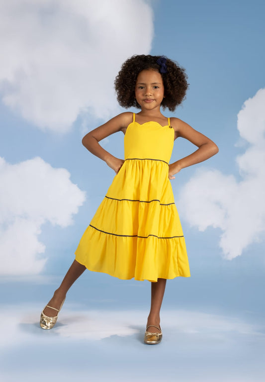 VESTIDO GALLES AMARELO