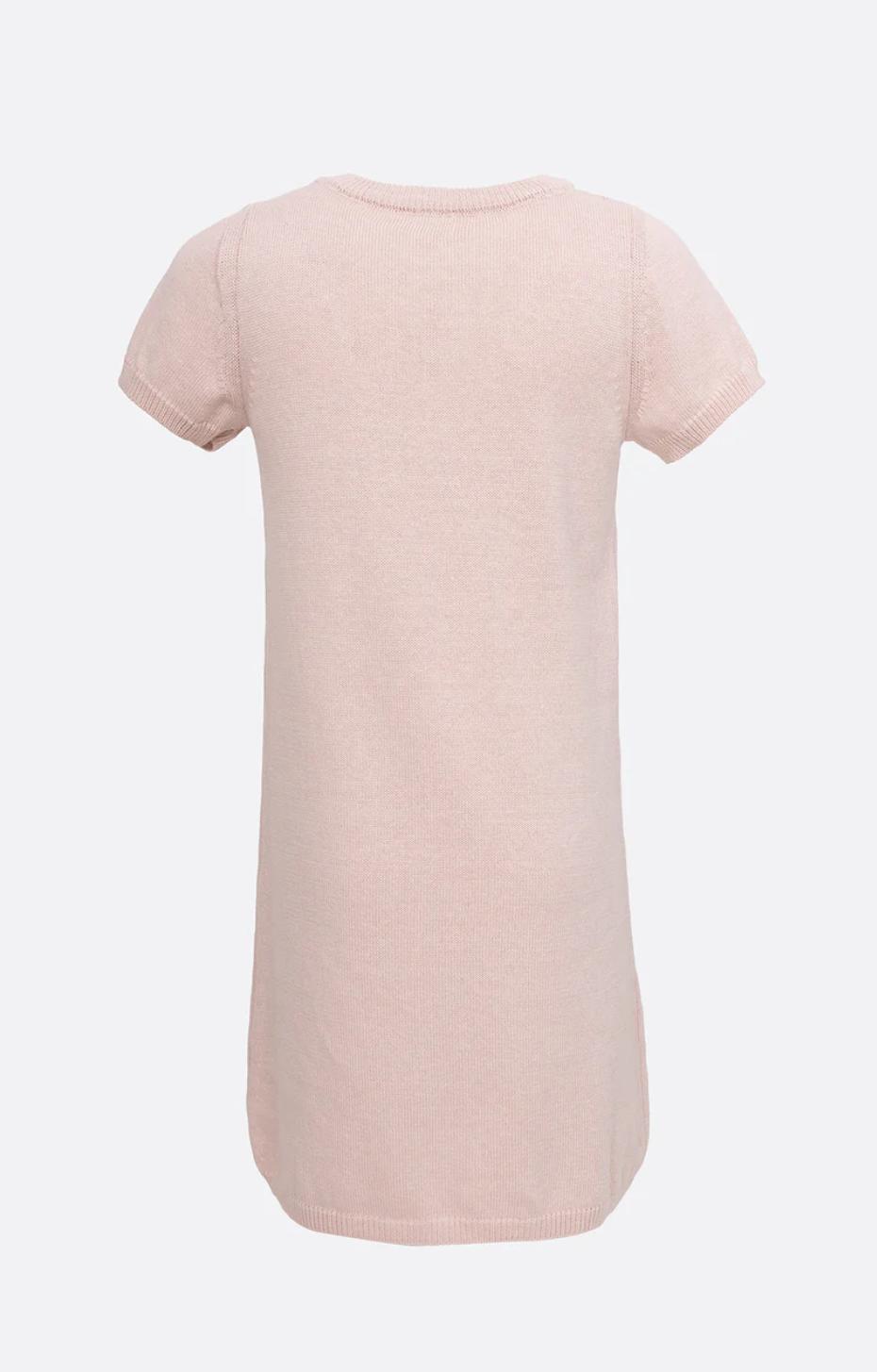 Vestido Tricot Rostinhos Ursinhas Cristais