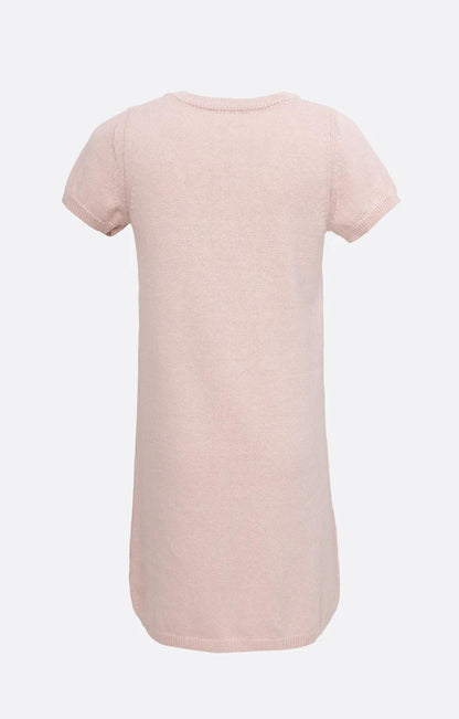 Vestido Tricot Rostinhos Ursinhas Cristais