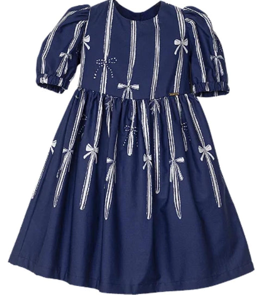 VESTIDO BARRADO A MAGIA DAS FITAS