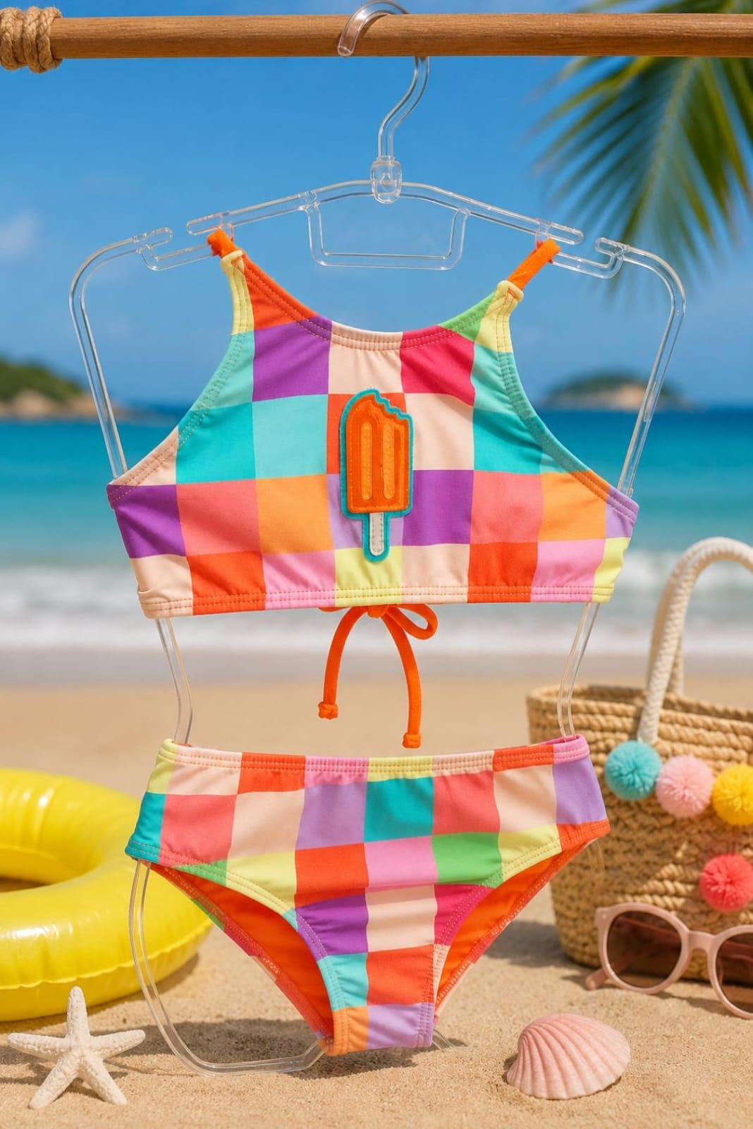 Biquini Cropped Kids Tamires Picole
