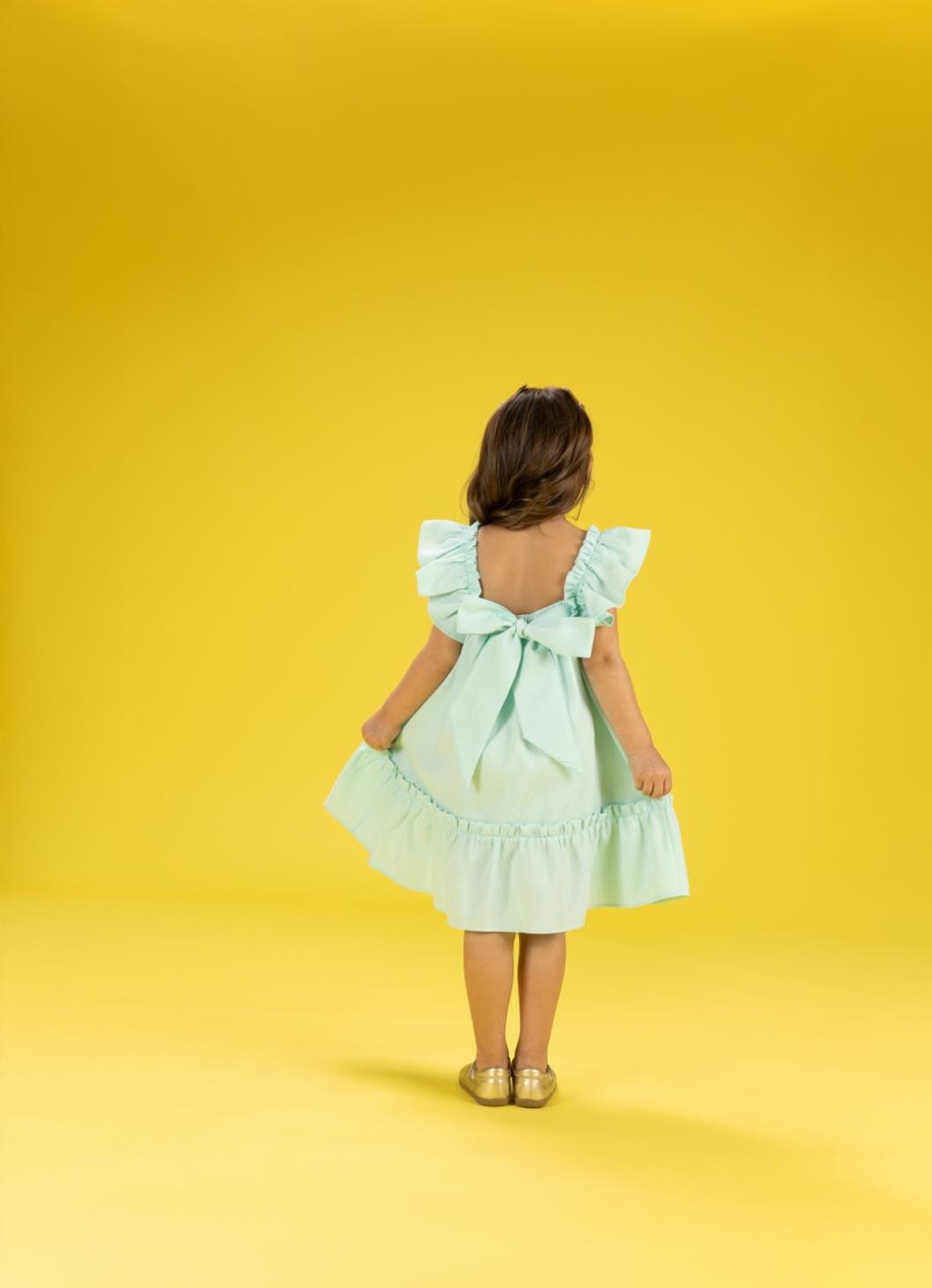 VESTIDO DONATO VERDE ÁGUA