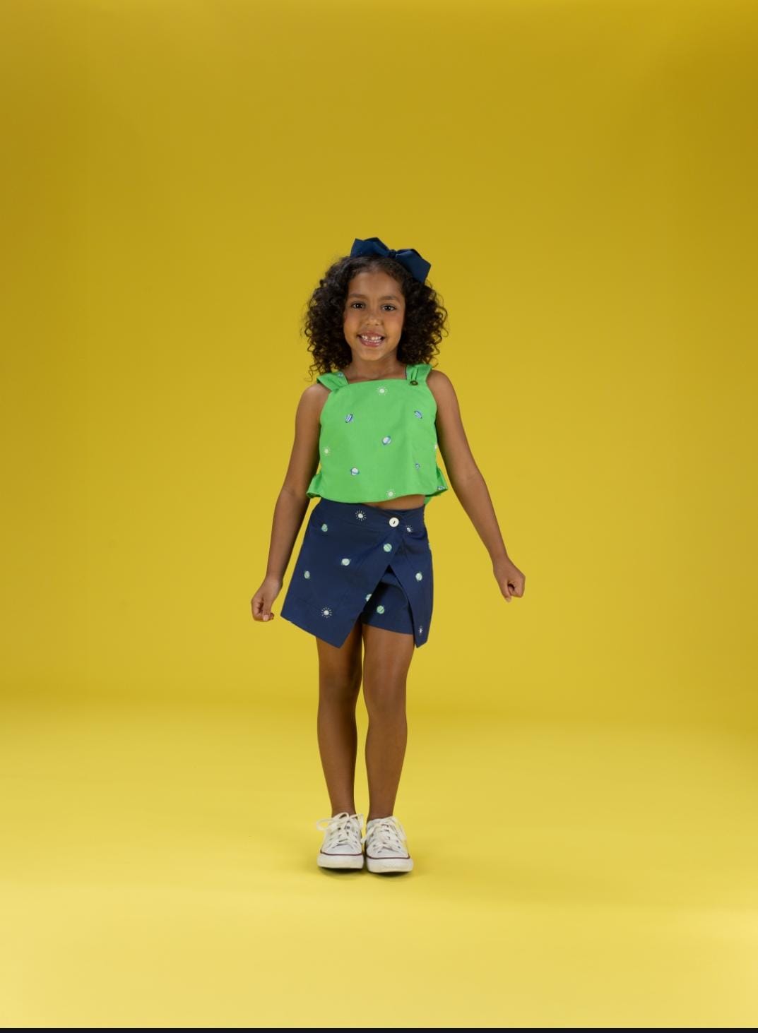 CONJUNTO MINI PLANETAS AZUL E VERDE