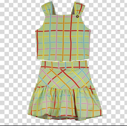 CONJUNTO QUADRICULADO MIL CORES