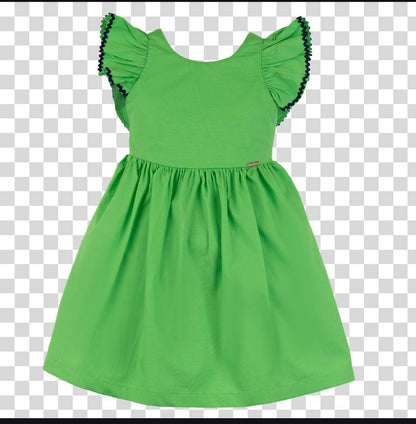 VESTIDO LISO VERDE