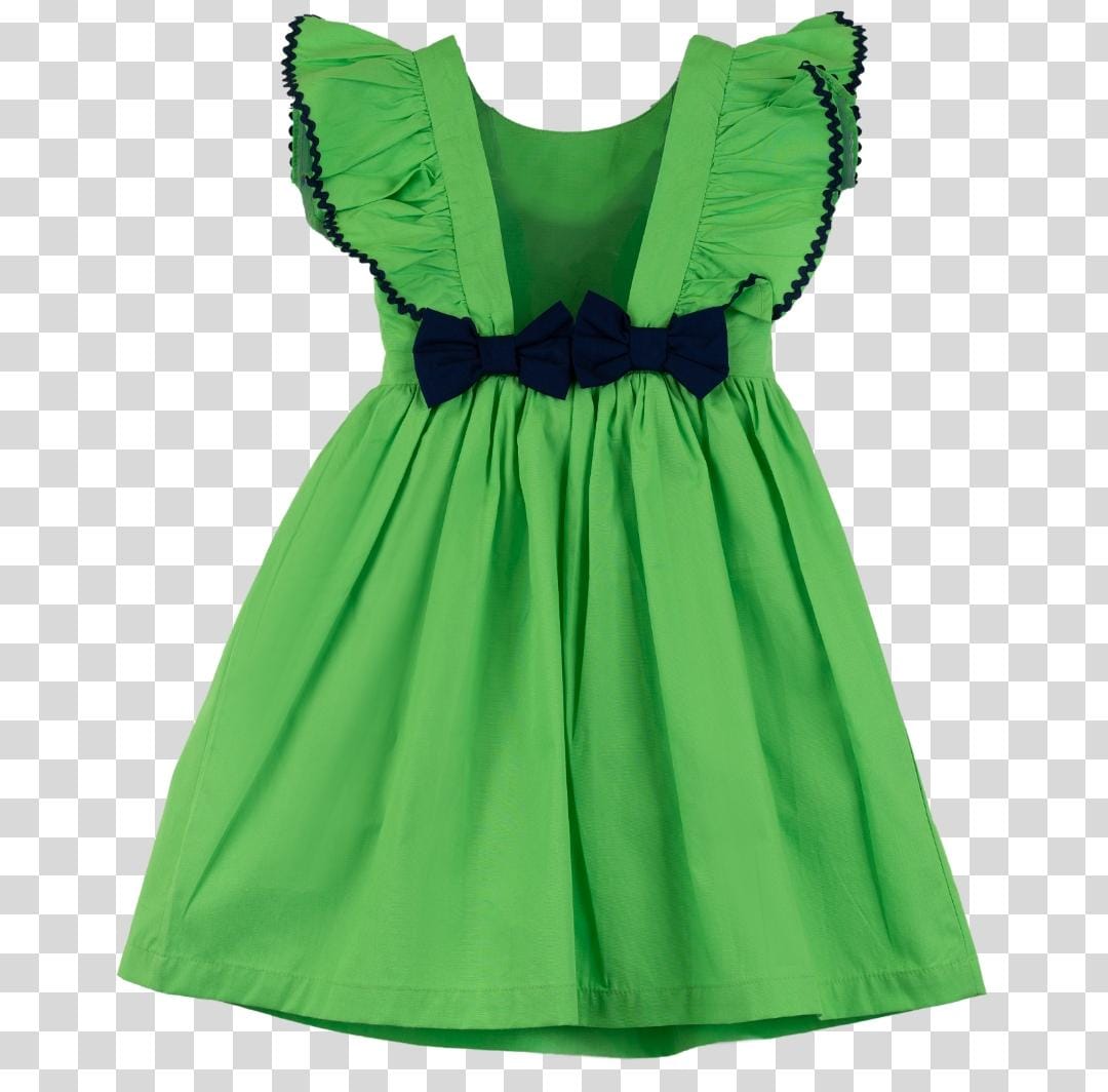 VESTIDO LISO VERDE