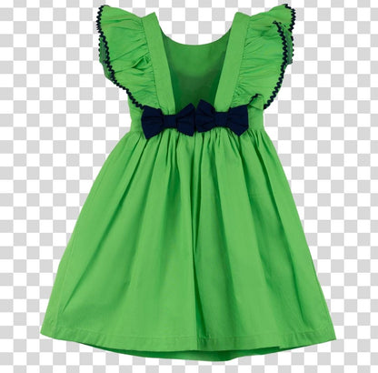 VESTIDO LISO VERDE