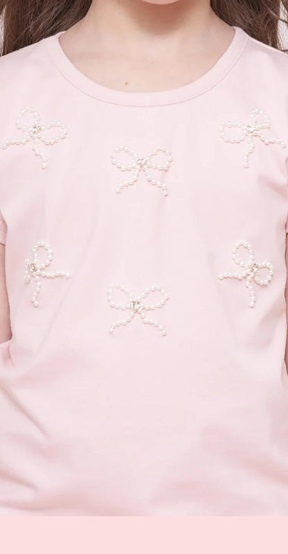 Blusa Cotton Multi Lacinhos Bordados
