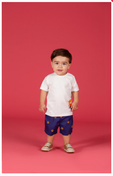 Conjunto estampa Hambuguinho - Precoce